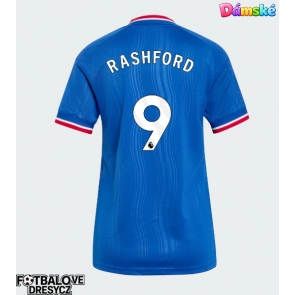 Manchester United Marcus Rashford #9 Dámské Venkovní Dres 2026-27 Krátký Rukáv Manchester United Marcus Rashford #9 Dámské Venkovní Dres 2026-27 Krátký Rukáv
